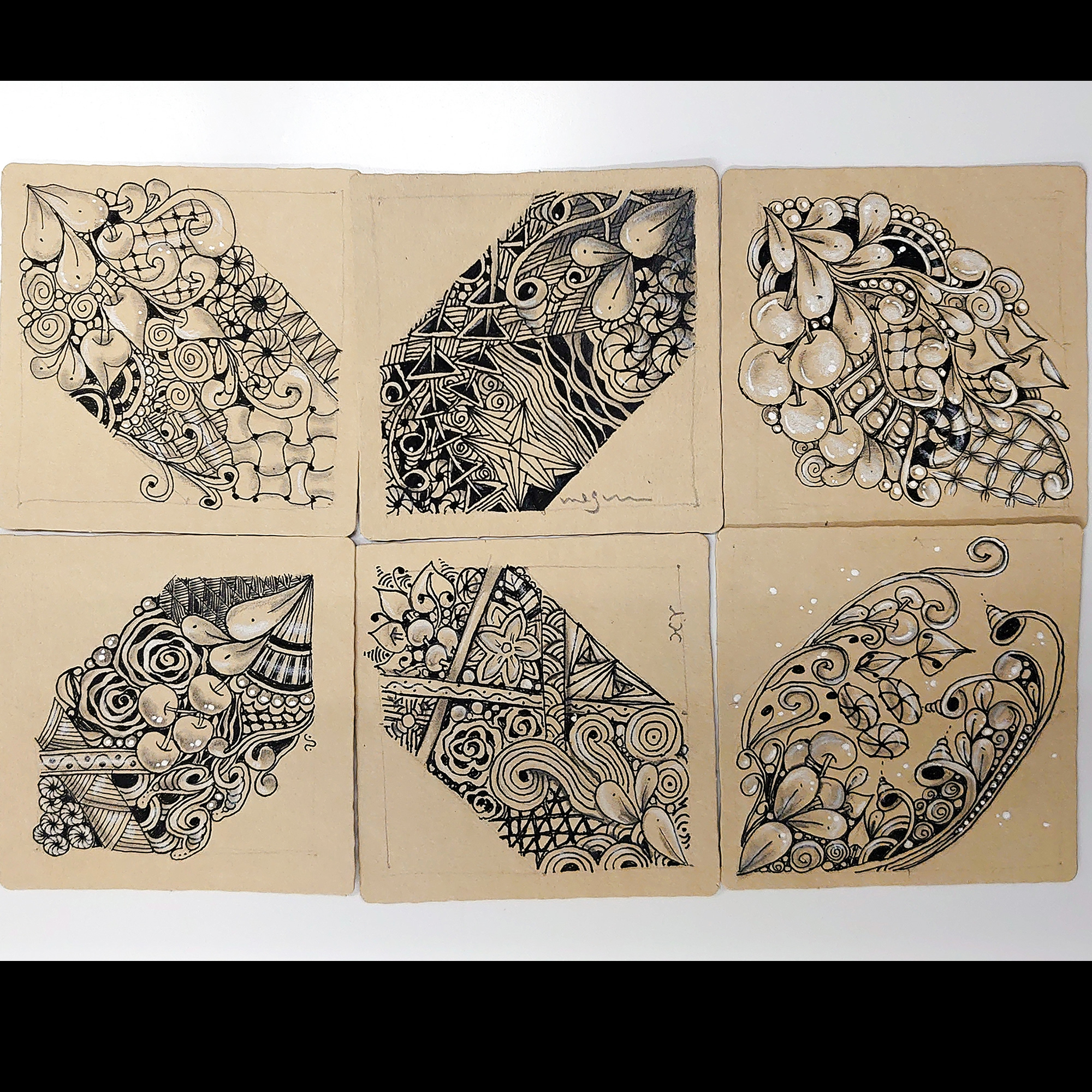 誰でも描けるペンアート講座　ゼンタングルⓇ