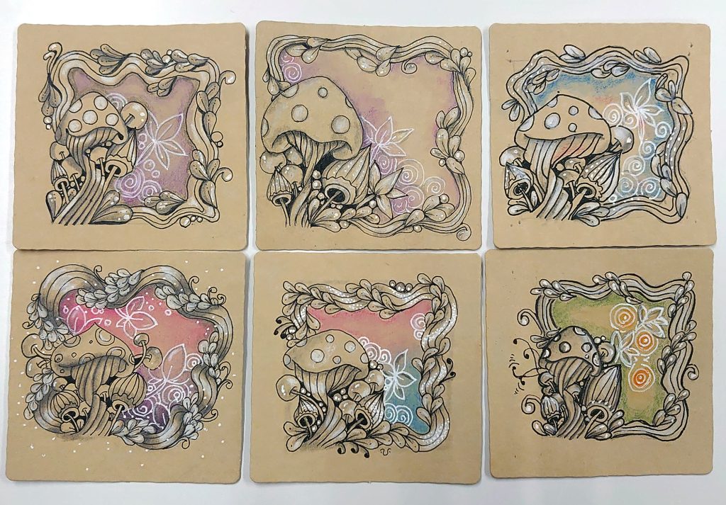 サンリブカルチャー府中店　ゼンタングル